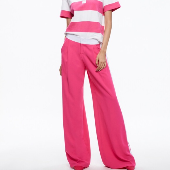 Alice and Olivia boxy polo tee, size L.  Worn once and laundered. - Picture 8 of 10